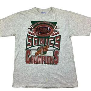 Vintage Seattle Sonics 1996 NBA single stitch T-shirt
